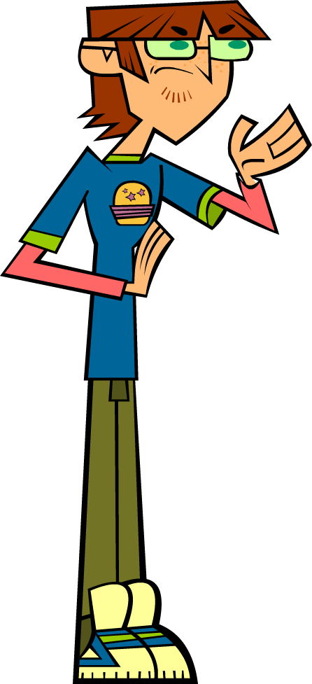 Total Drama Vector - Total Drama Island Harold (446x977)