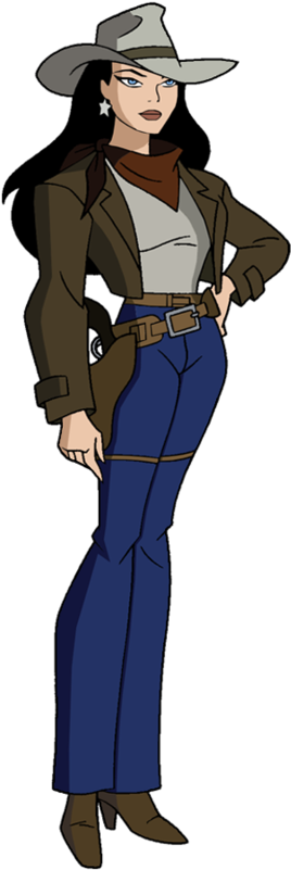 Jlu Old West Wonder Woman By Alexbadass - Justice League Unlimited Wonder Woman (400x800)