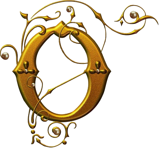 Letras Douradas Com Pérolas Abc Alfabeto Dourado (512x475)