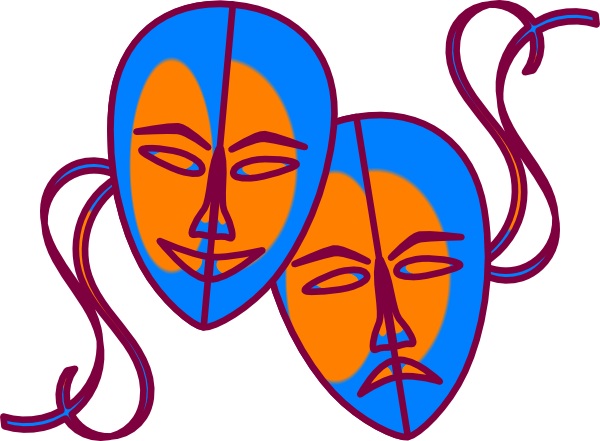 Clipart Of Theatre, Theater And Drama - Clipart Of Theatre, Theater And Drama (600x441)