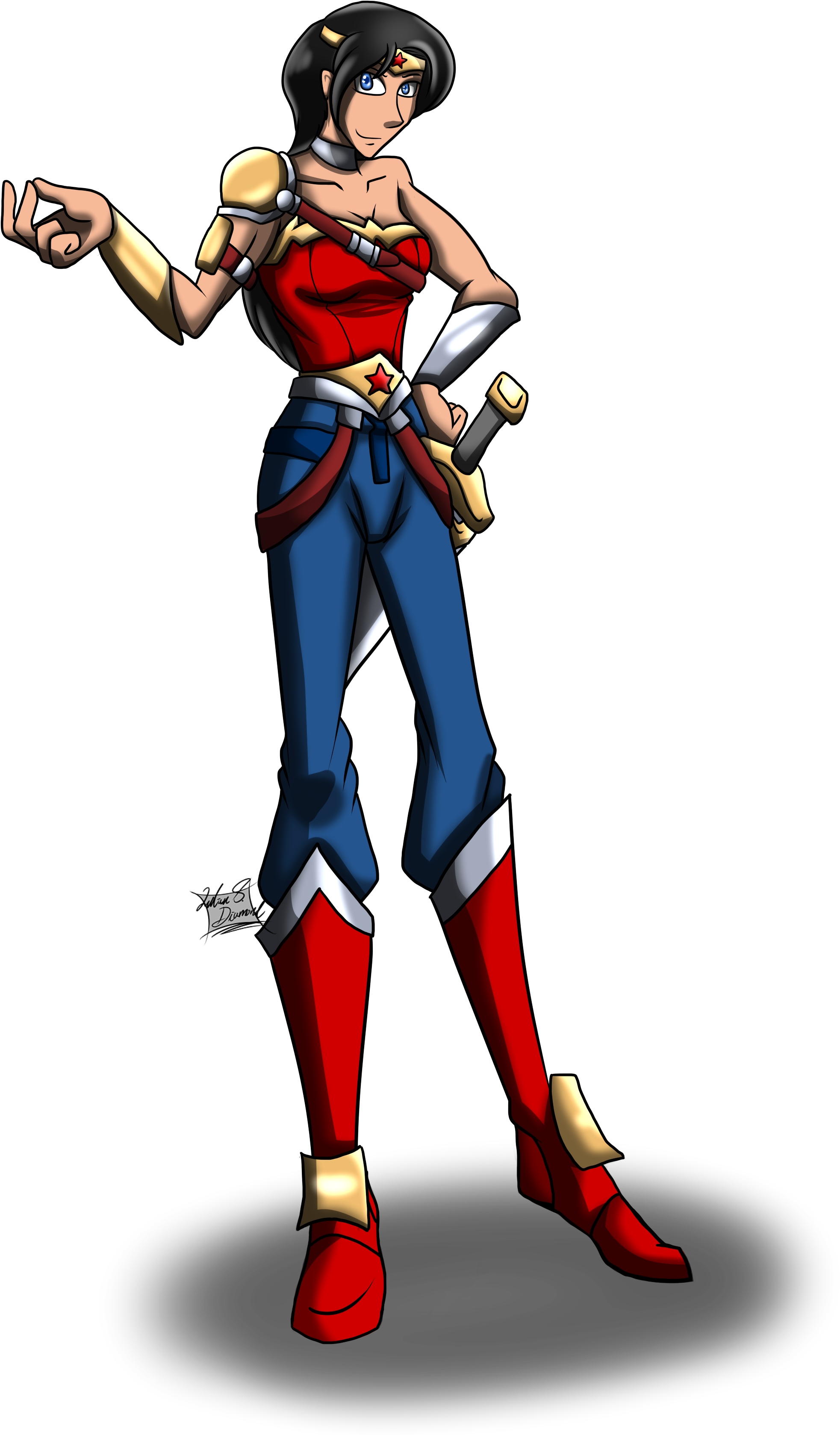 Wonder Woman By Azure-arts - Wonder Woman (2101x3512)