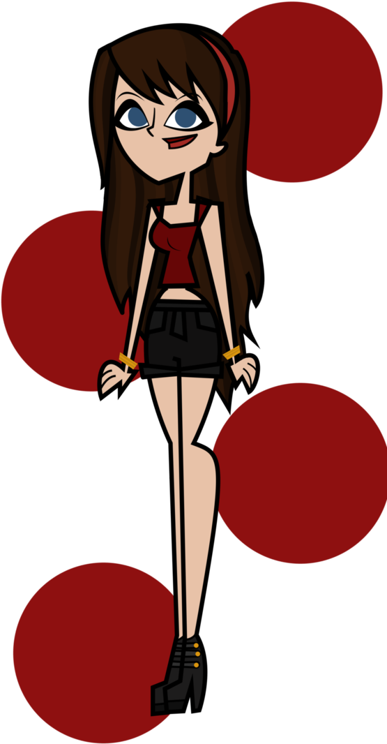 Roxanne Total Drama Oc By Sweetkiranz - Total Drama Roxanne (572x1396)