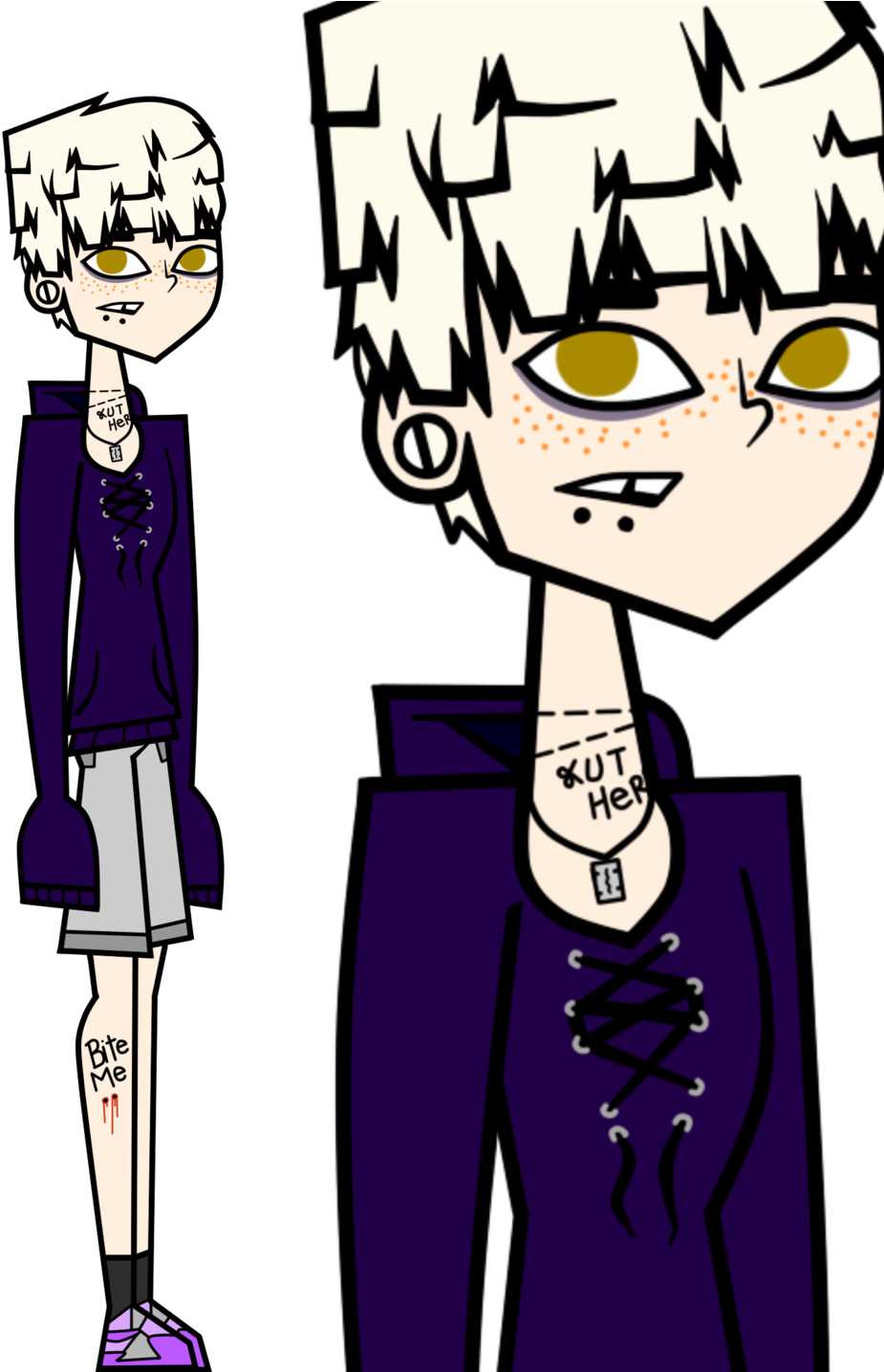 Me By Phoebestdkn - Total Drama Island Oc (1024x1434)