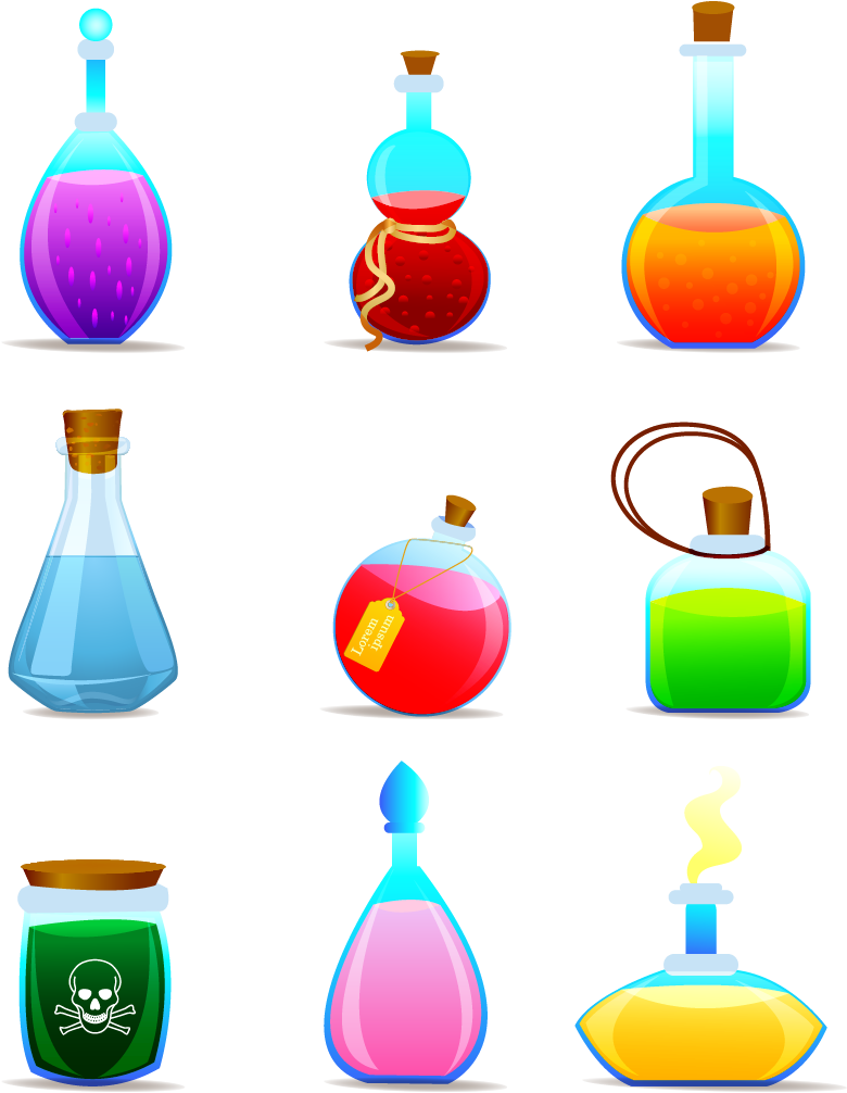 Magic Circle Bottle Clip Art - Magic Circle Bottle Clip Art (1181x1181)