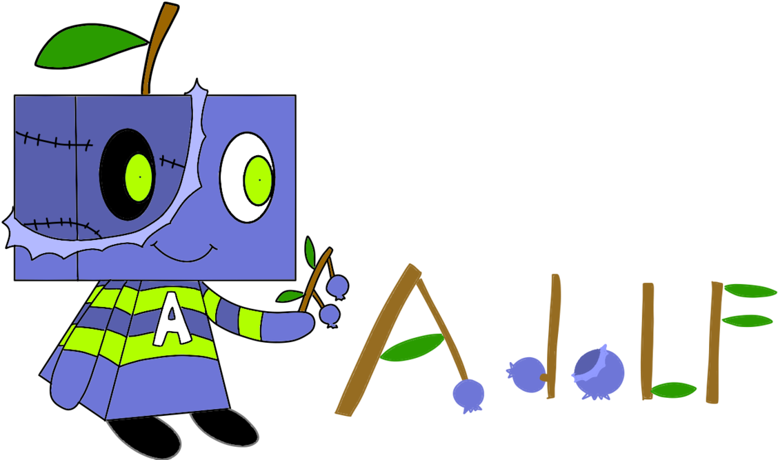 Adolf The Blueberry By 176396 - Cartoon (1183x675)