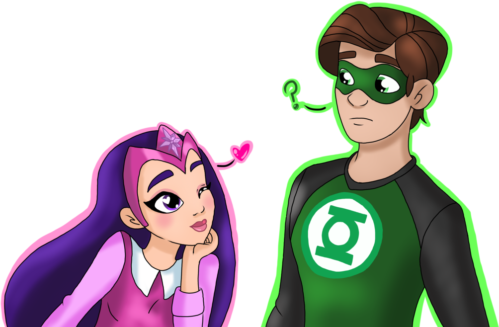View Samegoogleiqdbsaucenao Dcshg Young Love By Smileverse- - Dc Superhero Girls Green Lantern (1024x768)