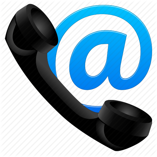 Clip Art Email Address Clipart - Call & Mail Icon Png (512x512)