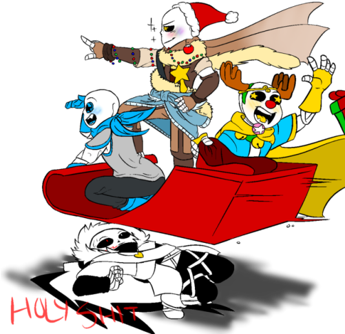 2 - Draw The Squad Undertale Au (500x500)