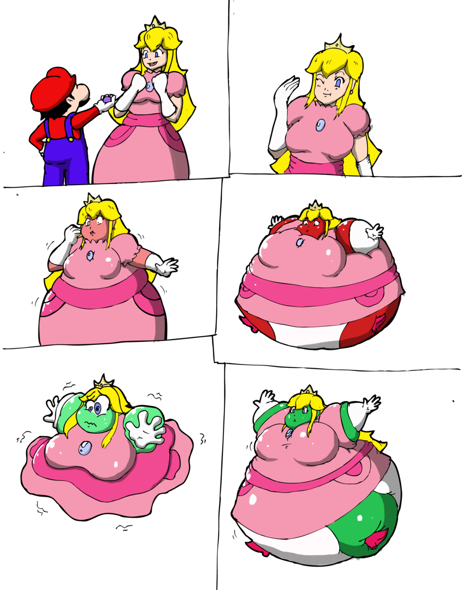 Sexy Princess Peach Inflation.