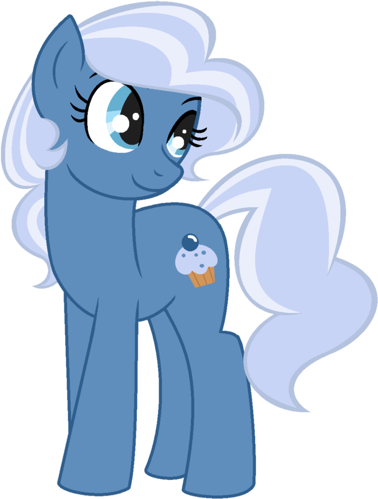 By Xdragonxrebelx - Mlp Blueberry Frosting (776x1030)