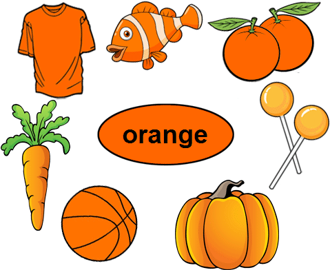 Color Orange Worksheets For Kindergarten - Signs With Wrong Grammar (478x399)