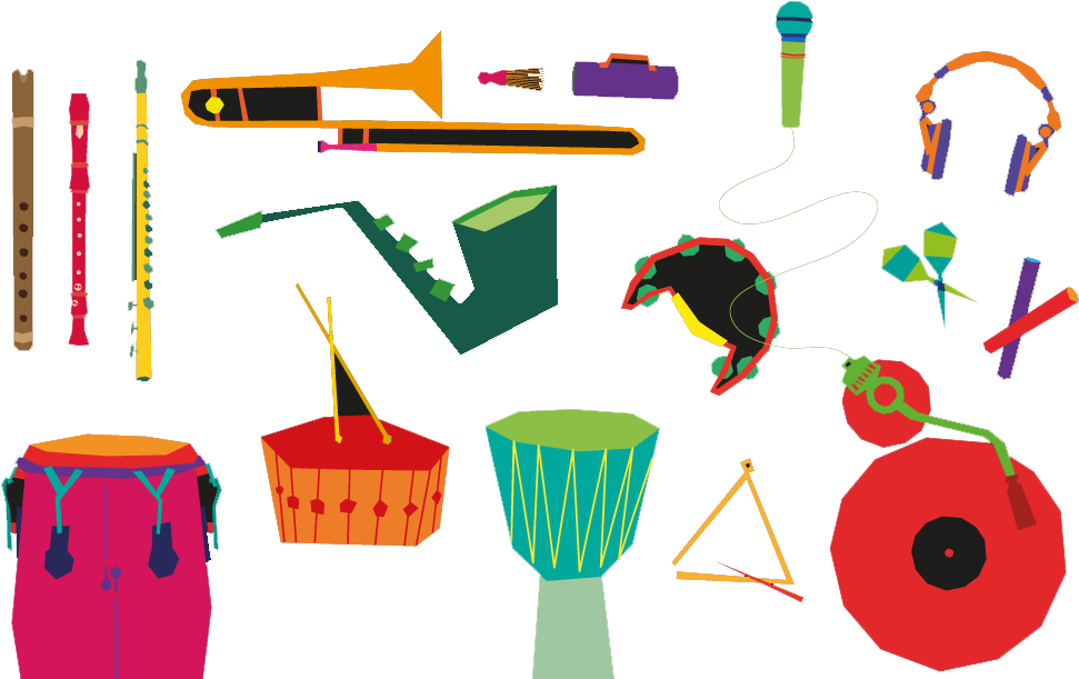 Musical Instrument Flute Drummer Drawing - Musical Instrument Flute Drummer Drawing (1024x625)