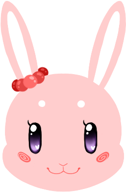Cute Bunny Pink By Hatchet Ears - Domestic Rabbit (400x400)
