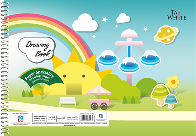 Drawing Book A4 - Drawing (392x430)