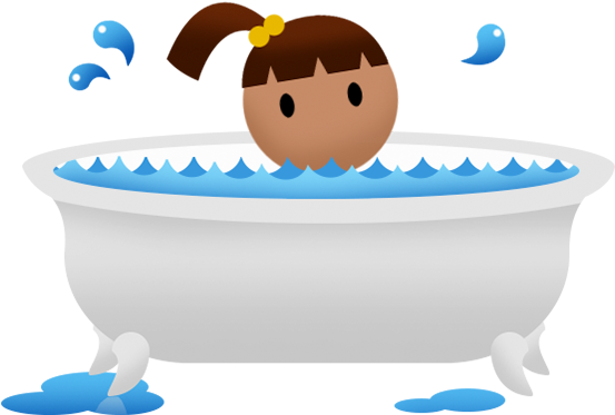 Bathtub Swimmer - Bathtub (880x560)