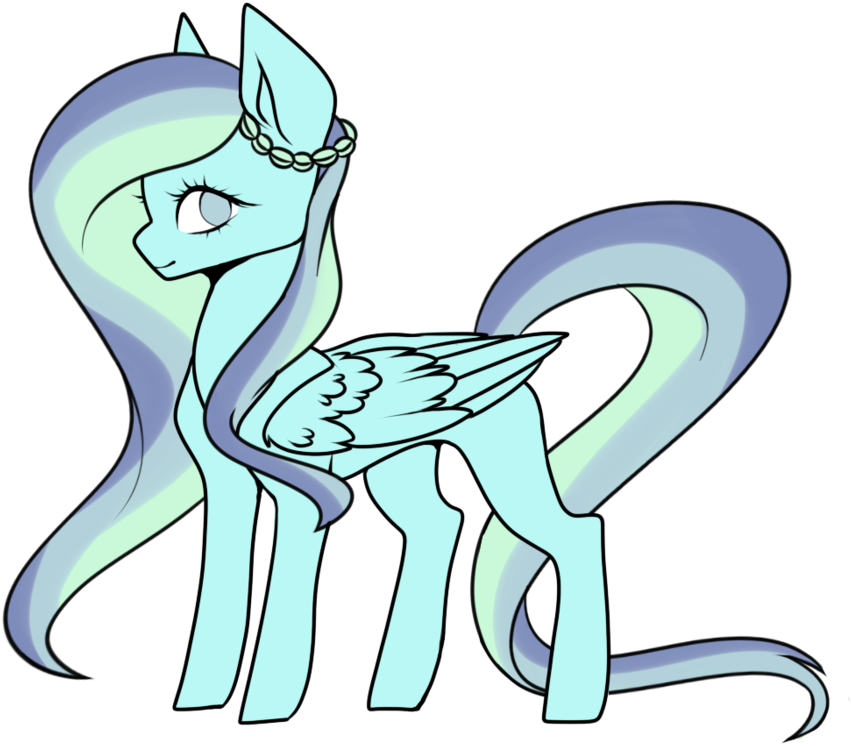 Ocean Breeze Adopt By Amazing-artsong - Cartoon (952x839)