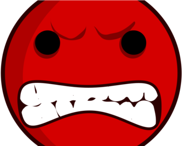 Angry Face Images - Smiley Red Angry Face 1 25 Magnet Emoticon (640x480)