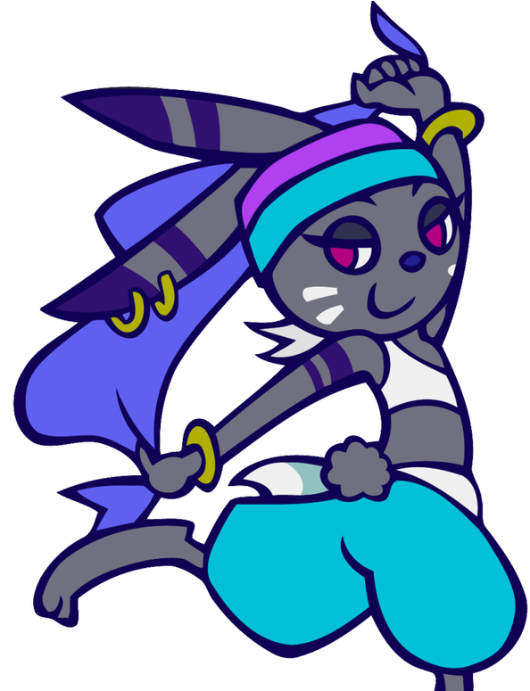 A Cute Rabbit Or Shamans - Cartoon (600x774)