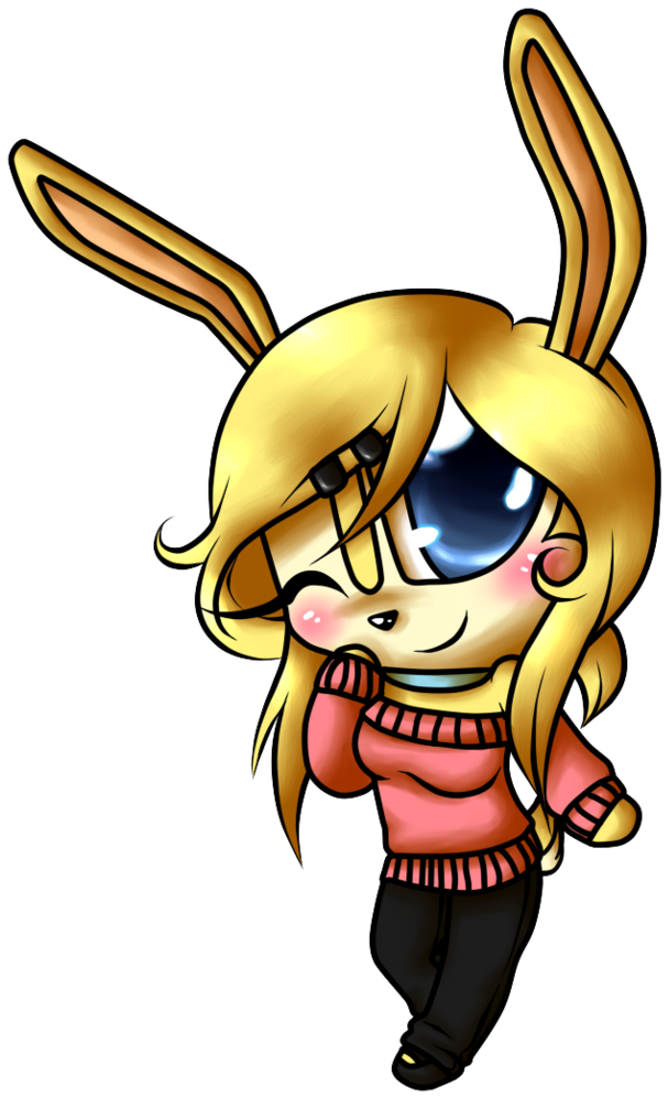 Cute Li'l Bunny Wabbit By Joel-grizzlebeard - Cartoon (765x1044)