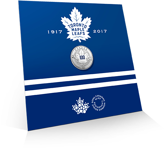 *100th Anniversary Of The Toronto Maple Leafs® - Toronto Maple Leafs Coin (570x570)