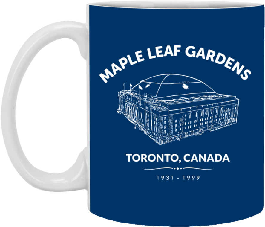 Maple Leaf Gardens Blue Mug - Maple Leaf Gardens (900x900)