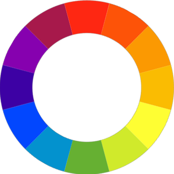 Color Wheel - Properties Of Matter Color (350x350)