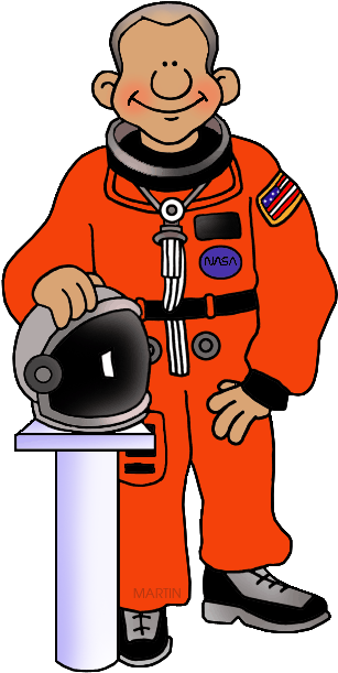 Famous People From Ohio John Glenn - John Glenn Clip Art (351x648)