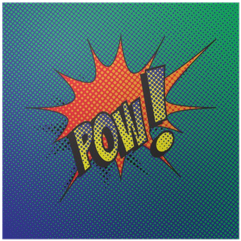 Colourful Comic Book Style Explosion Vector Effect - Comics (400x400)