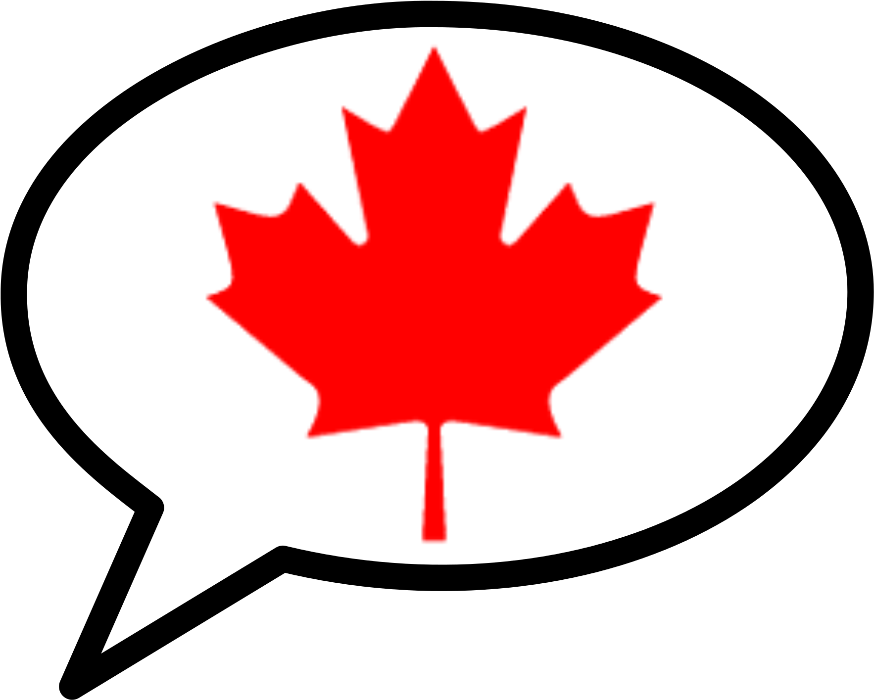 Canadian Flag Maple Leaf (2000x1619)