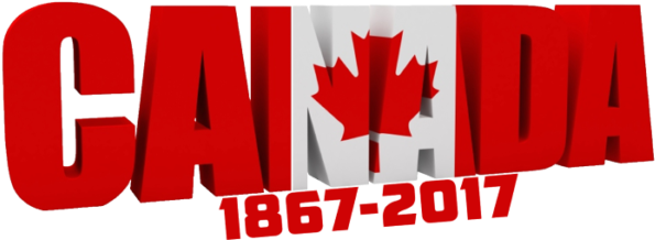 Canada 150 Logo, Flag, Banner, Images, Posters For - Canada Day 150 Years (600x257)