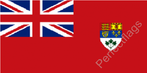 Canada Ww2 Flag - British Red Ensign Flag (500x500)