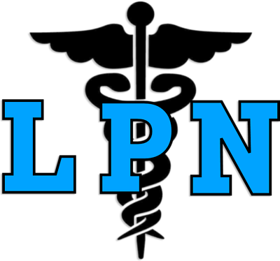 Rn Lpn Stethoscope Monogram Frames - Licensed Practical Nurse Logo (400x374)