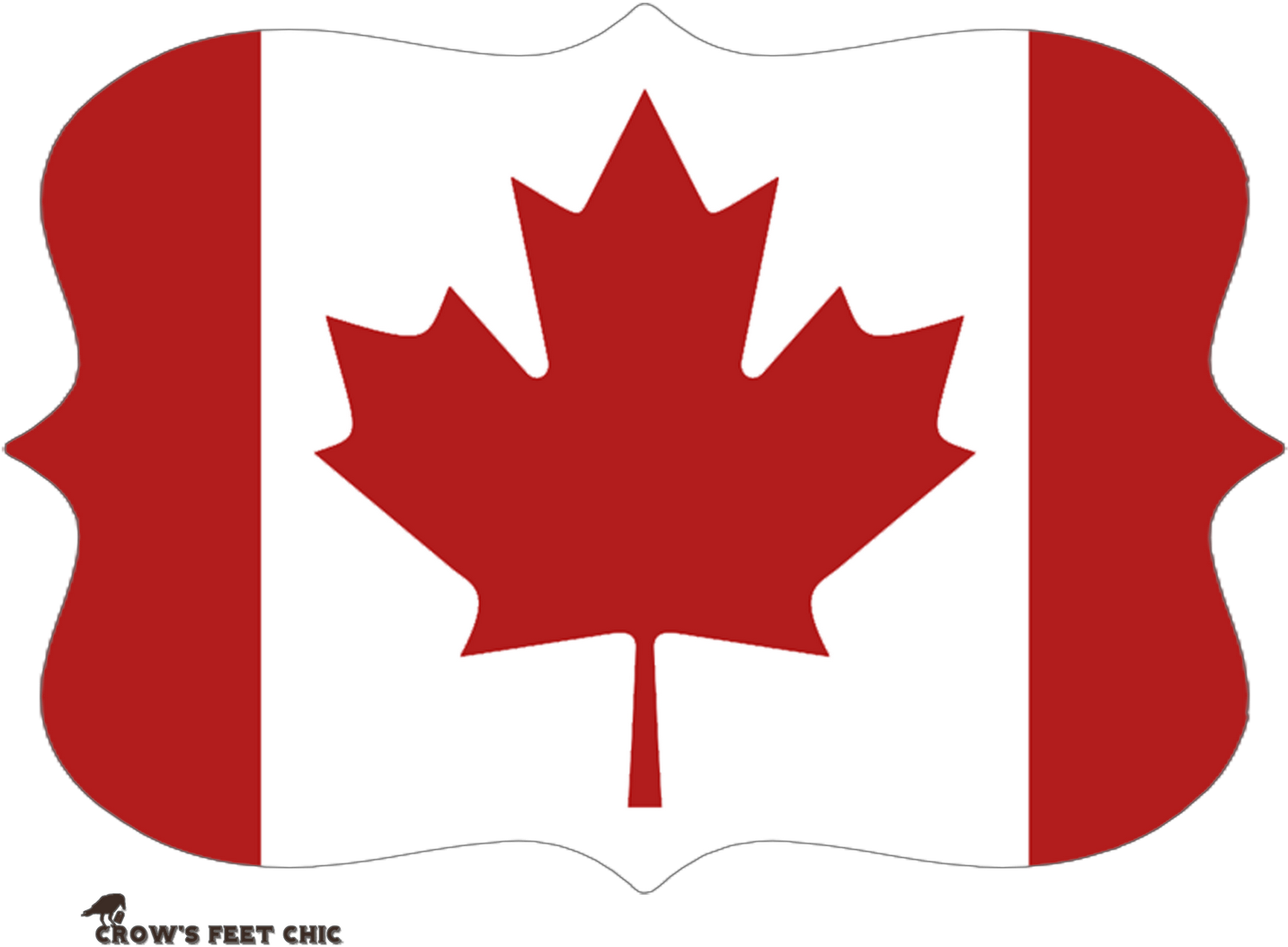 French Canadian Symbols Canadian Flag - Canada National Flag Pillow Case (1600x1190)