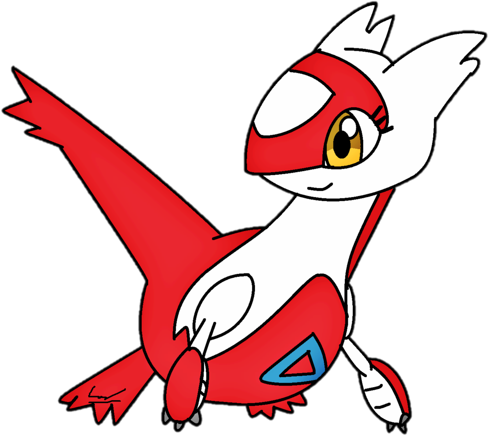 Latias Drawing By Knightatnights Latias Drawing By - Cartoon (1024x917)