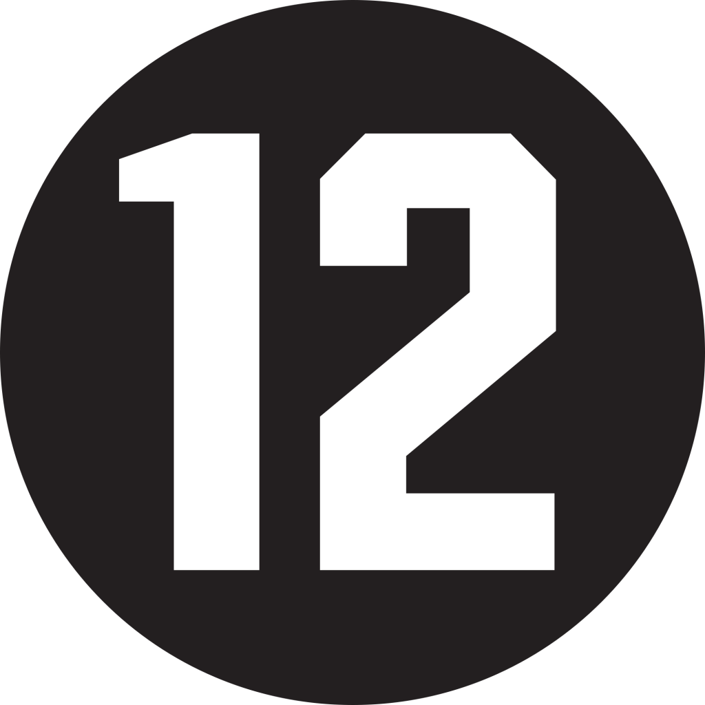 Number Twelve Clipart - Covent Garden (1024x1024)