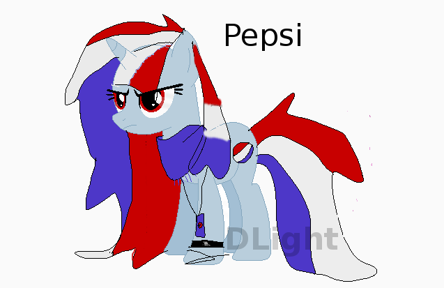 Pepsi By Drawing-light - Cartoon (637x413)