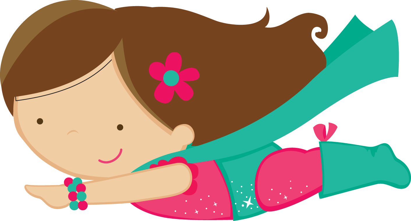 Imágenes De Niñas Super Heroes - Flying Suprgirl 20-piece Personalized Puzzle (1412x759)