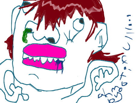 Forum - Ugly Wolf Drawing (450x340)