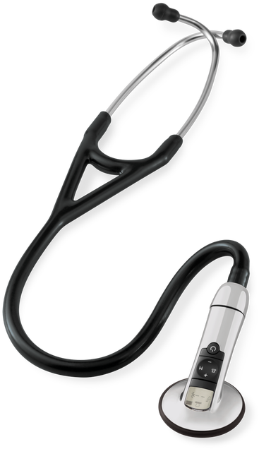 3200bk27 3m Littmann Electronic Stethoscope Model 3200, - Littmann Electronic Stethoscope (407x659)