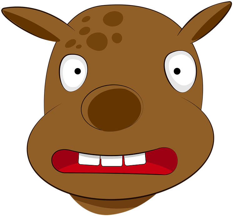 Funny Horse Clipart 4, - ม้า การ์ตูน Png (825x720)
