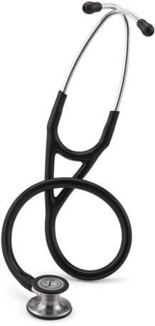 3m Littmann Cardio Iv Stethoscope Black - Littmann Cardiology Iv Black 6163 (269x480)
