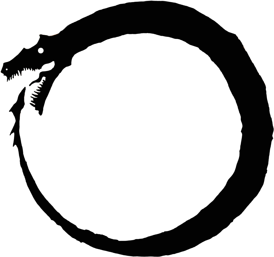 Ouroboros Symbol Clip Art - Ouroboros Symbol Clip Art (1024x1024)