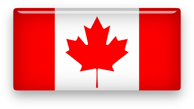 28 Collection Of Canada Flag Clipart Free - Canadian Flag Transparent Background (660x373)