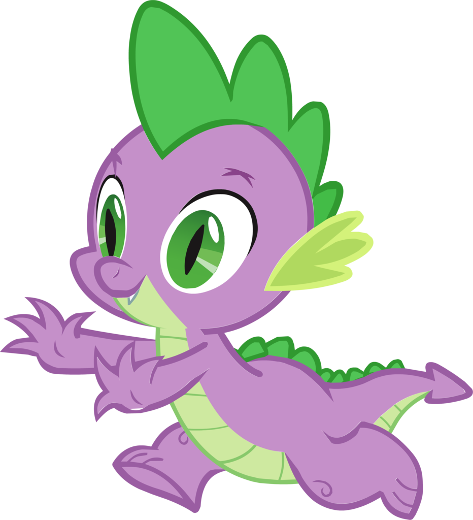 Castle Creator, Official, Running, Safe, Simple Background, - Spike My Little Pony Friendship (932x1024)