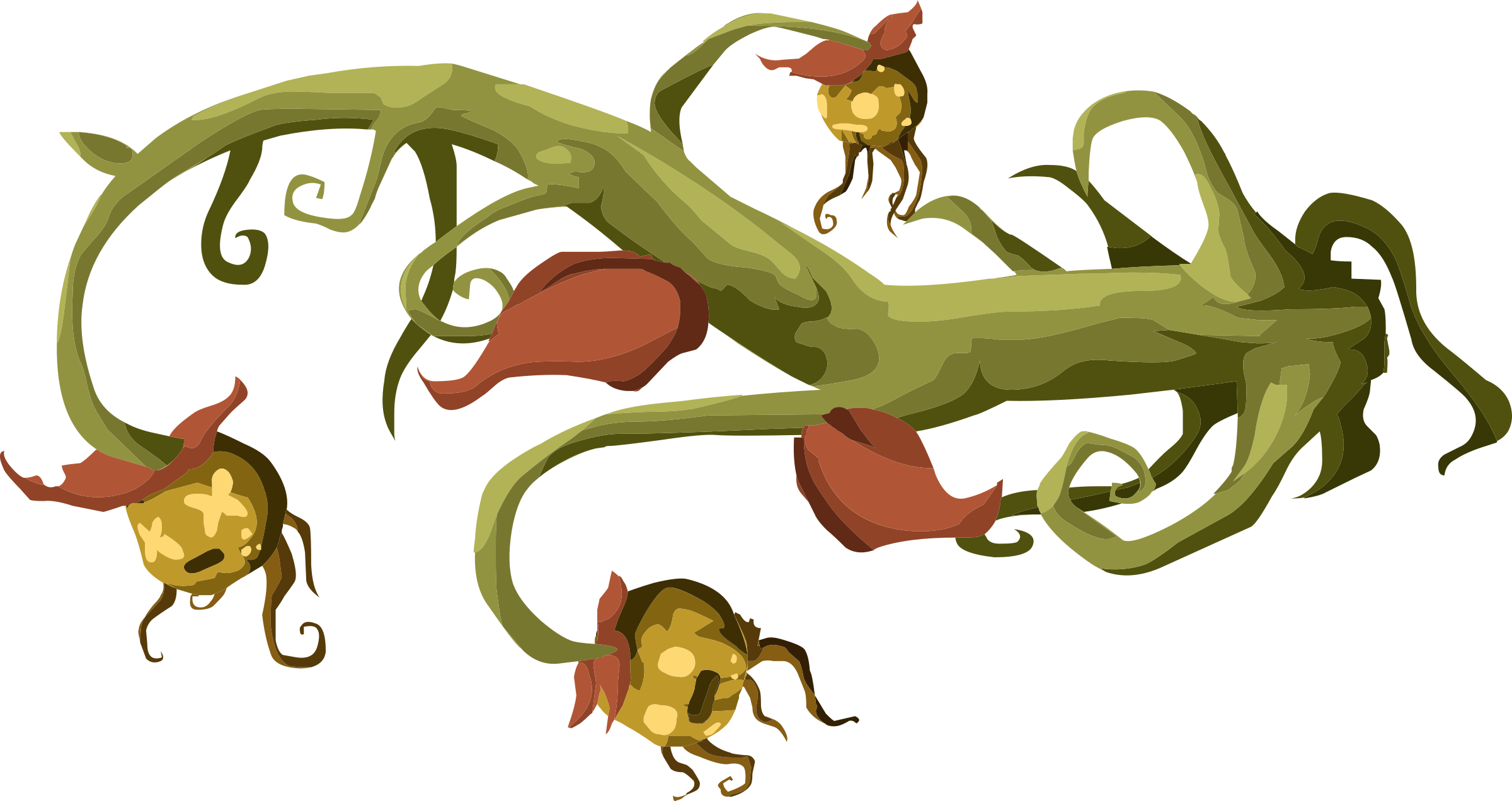 Herbs Clipart Transparent - Portable Network Graphics (2400x1272)