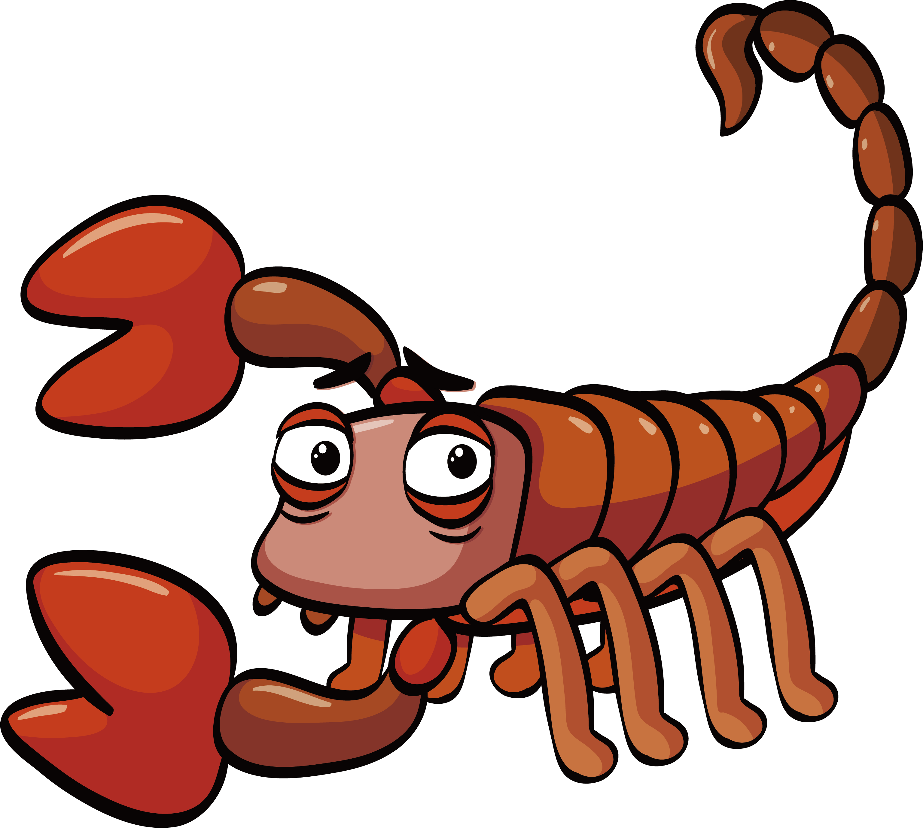 Scorpion Cartoon Stock Illustration Illustration - Scorpion Cartoon (3072x2758)