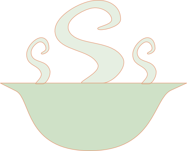 Soup Clip Art - Serveware (600x486)