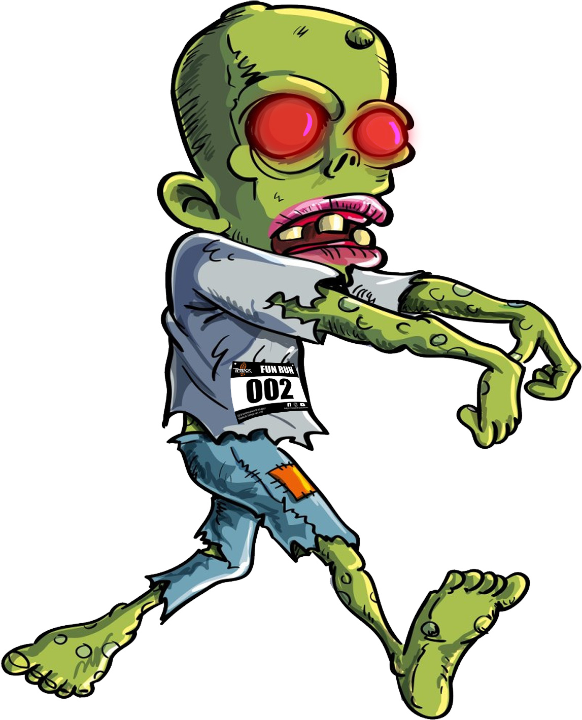 Cartoon Zombies (1254x1500)