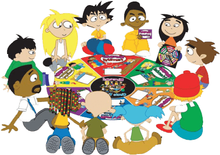 Circle Time Clip Art - Cartoon (449x434)