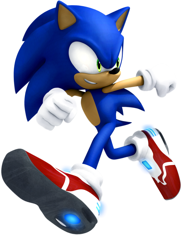 Sonic Adventure 2 Sonic Shoes (800x857)